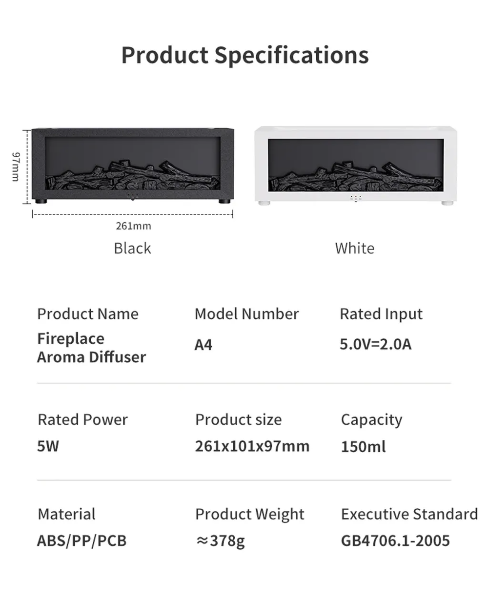 Fireplace Aroma Diffuser